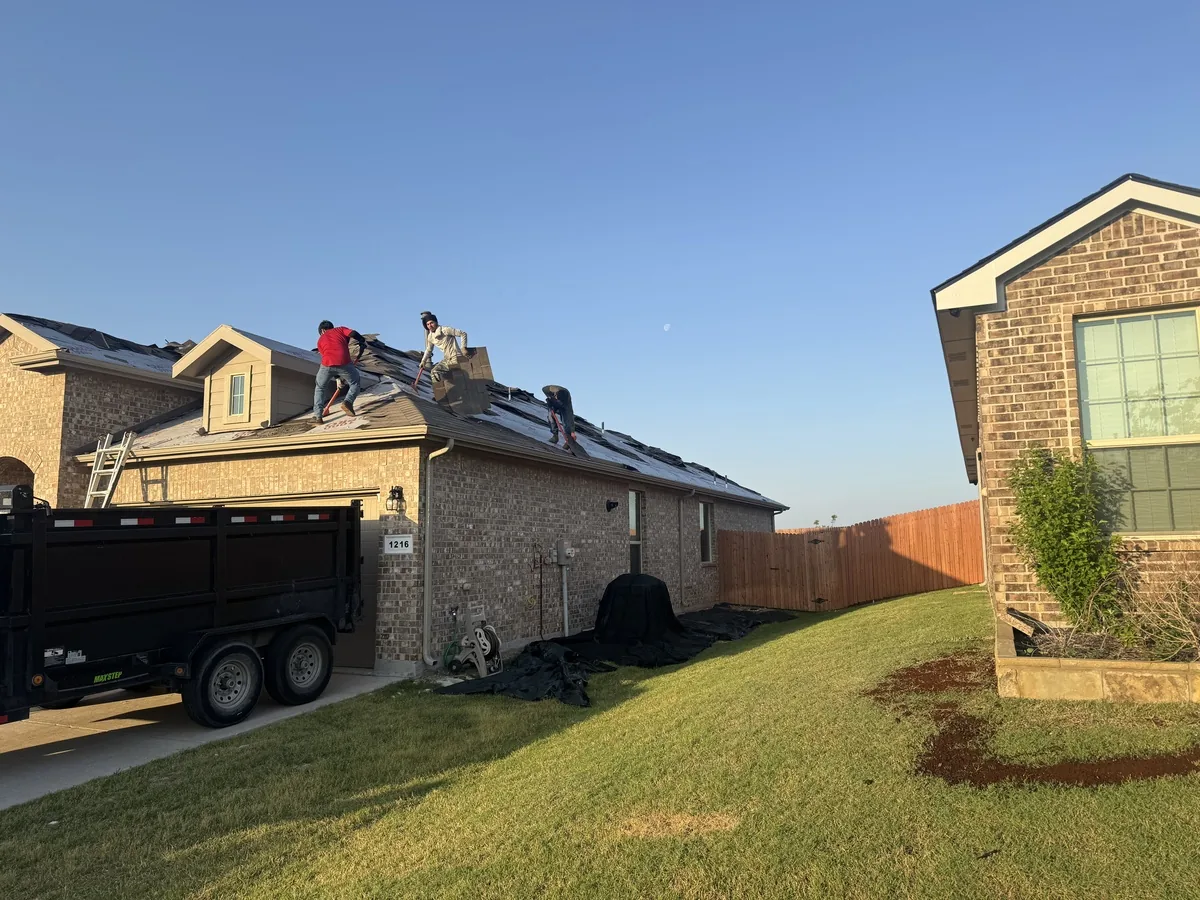 Storm damage repair by My Roofing